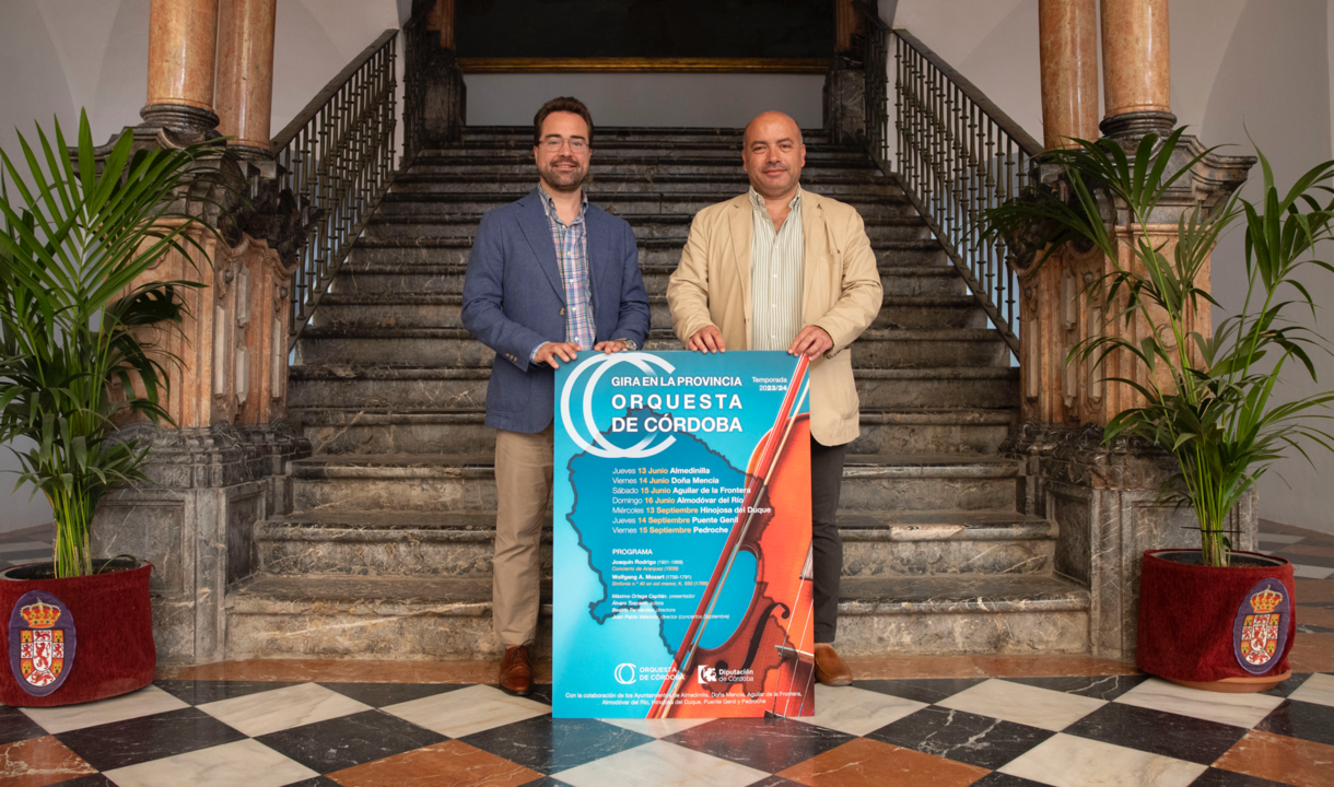 Presentación del ciclo de conciertos en la Diputación