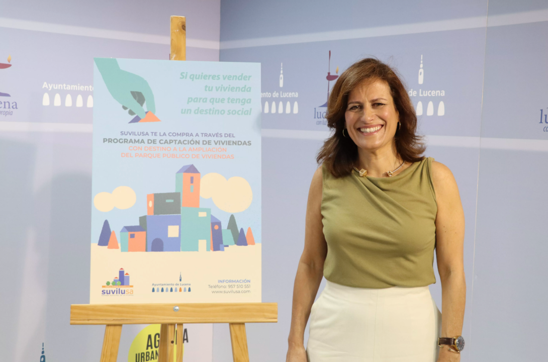 Míriam Ortiz, concejala de vivienda del Ayuntamiento de Lucena