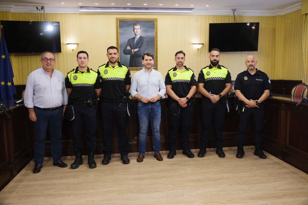 Bienvenida nuevos agentes en prácticas Policía Local de Cabra