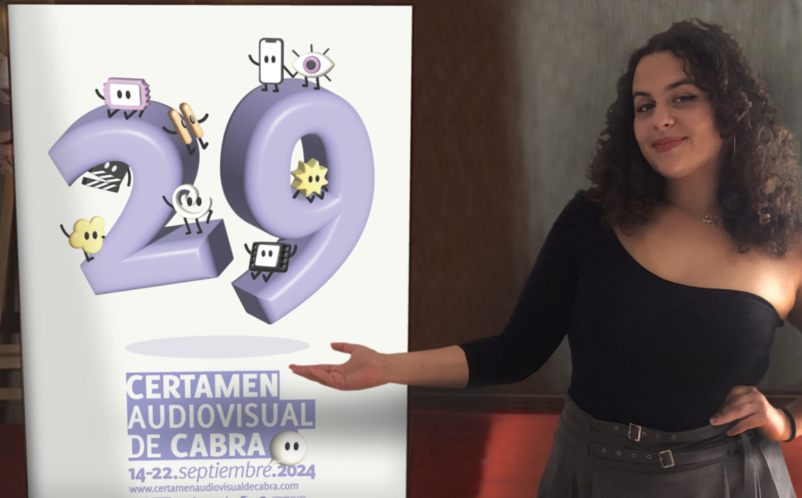 Nerea Molina, autora del cartel del certamen