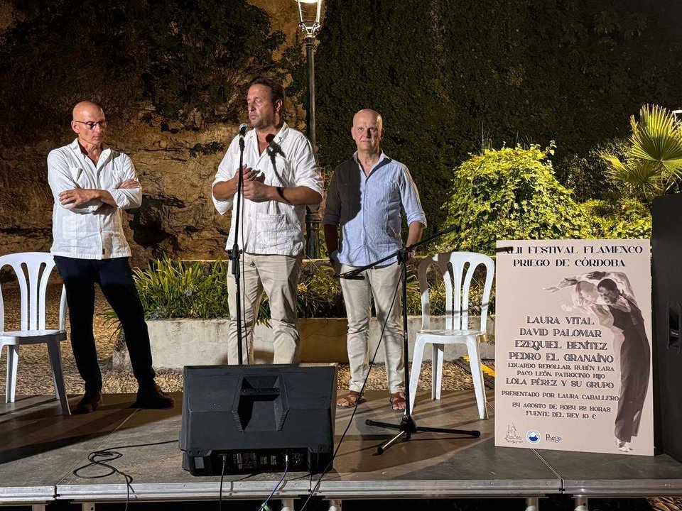 Presentación del certamen flamenco de Priego