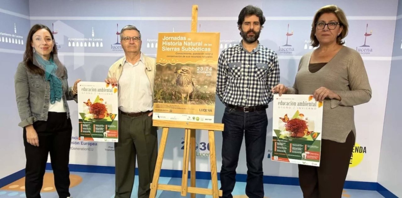 Presentación de las actividades organizadas desde la delegación de Medio Ambiente del Ayuntamiento de Lucena