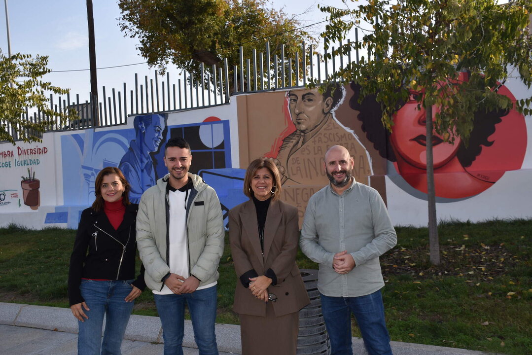 Presentación Mural Memoria Democrática en Benamejí