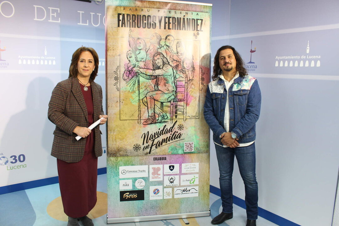 Presentación espectáculo flamenco Farrucos y Fernández 'Navidad en familia'