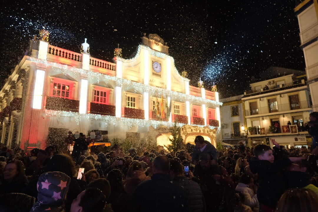 Inauguración alumbrado de Navidad en Cabra7