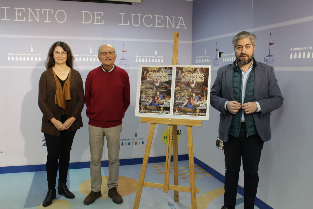 Presentación del concierto de Navidad del Coro del Conservatorio de Lucena