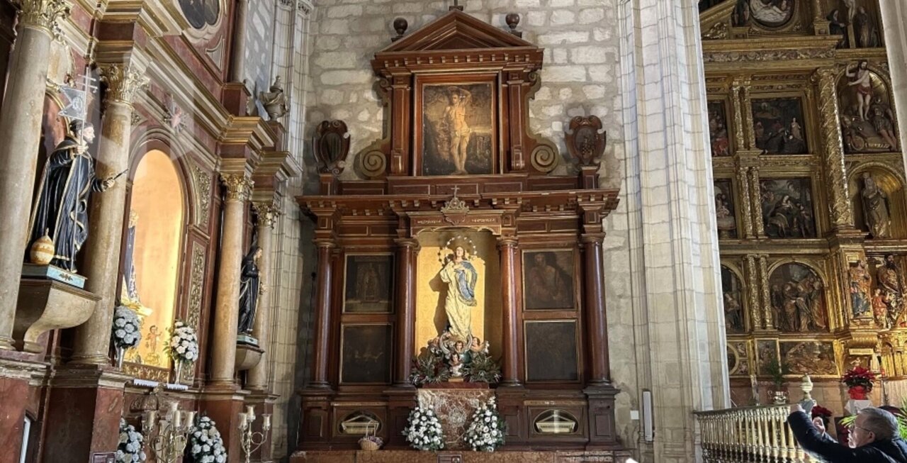 Retablo de la Inmaculada Concepción en la iglesia de San Mateo