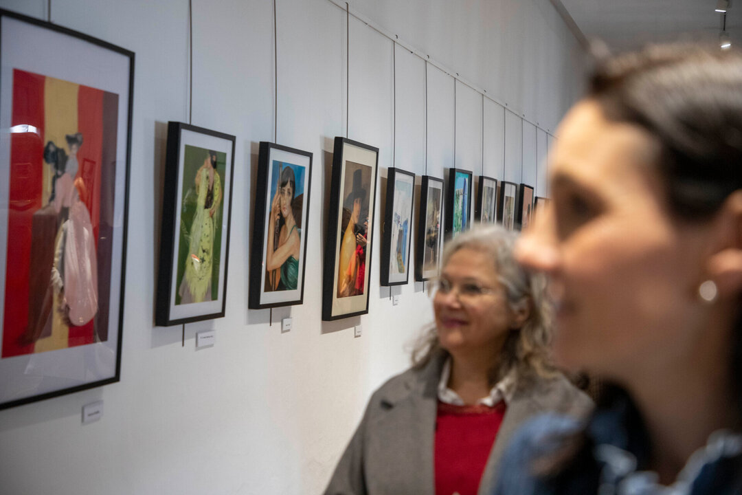 Inauguración de la exposición Julio Romero de Torres