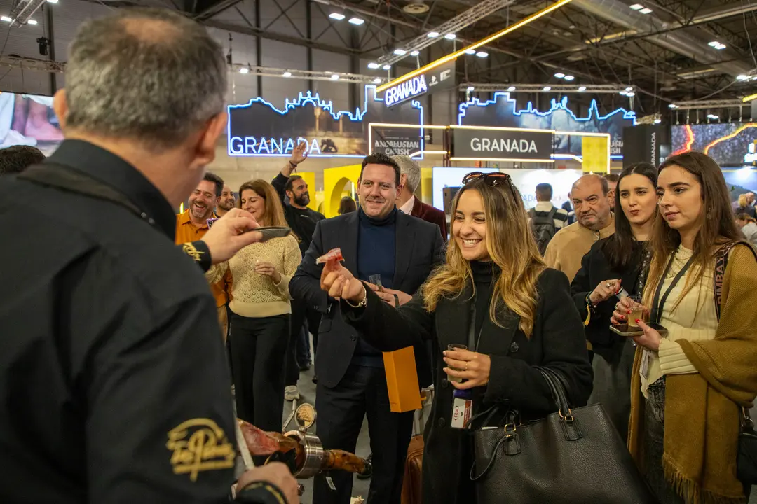 Ambiente del jueves en el estand de Córdoba en Fitur