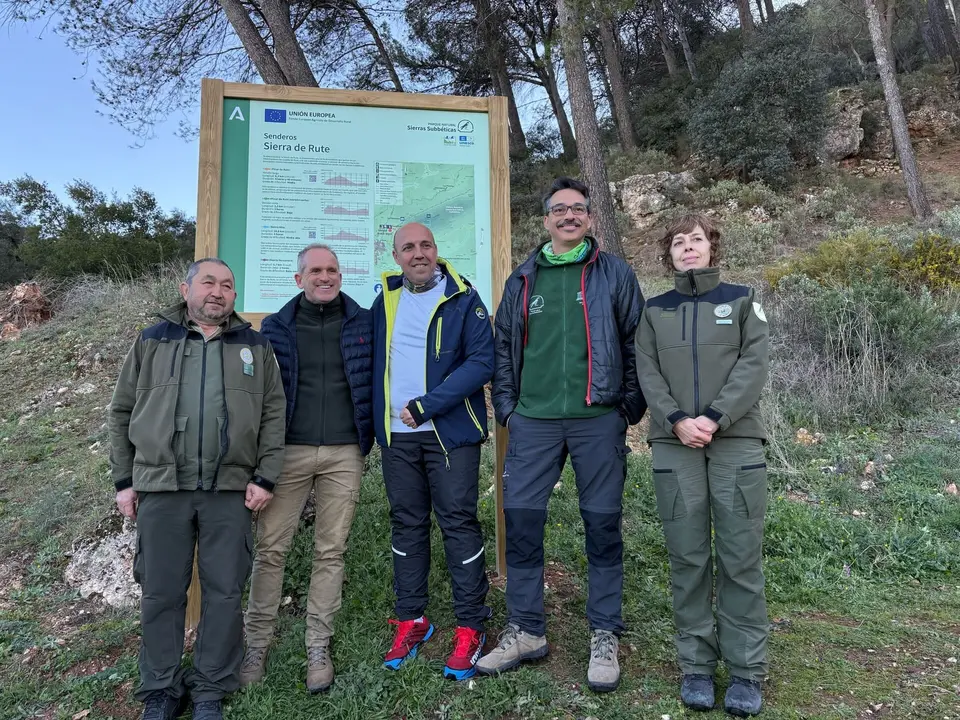 Inauguración del Sendero Pinar de Rute