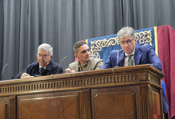 Acto de presentación de reapertura de la sucursal de Caja Rural en Encinas Reales