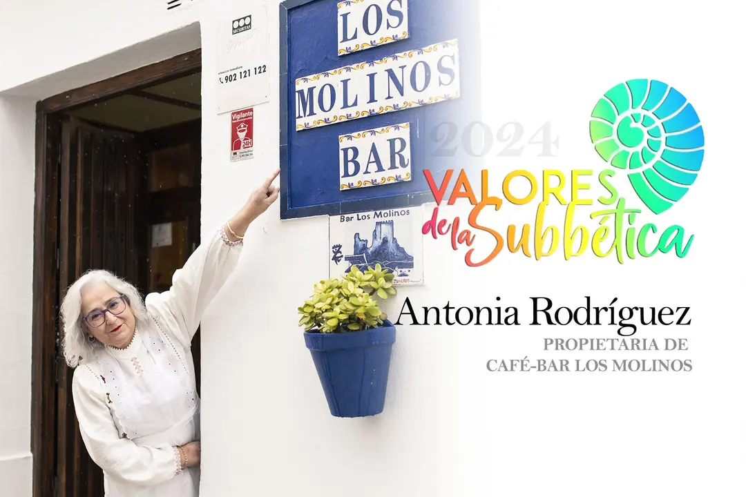 Antonia Rodríguez, propietaria de Café-Bar Los Molinos