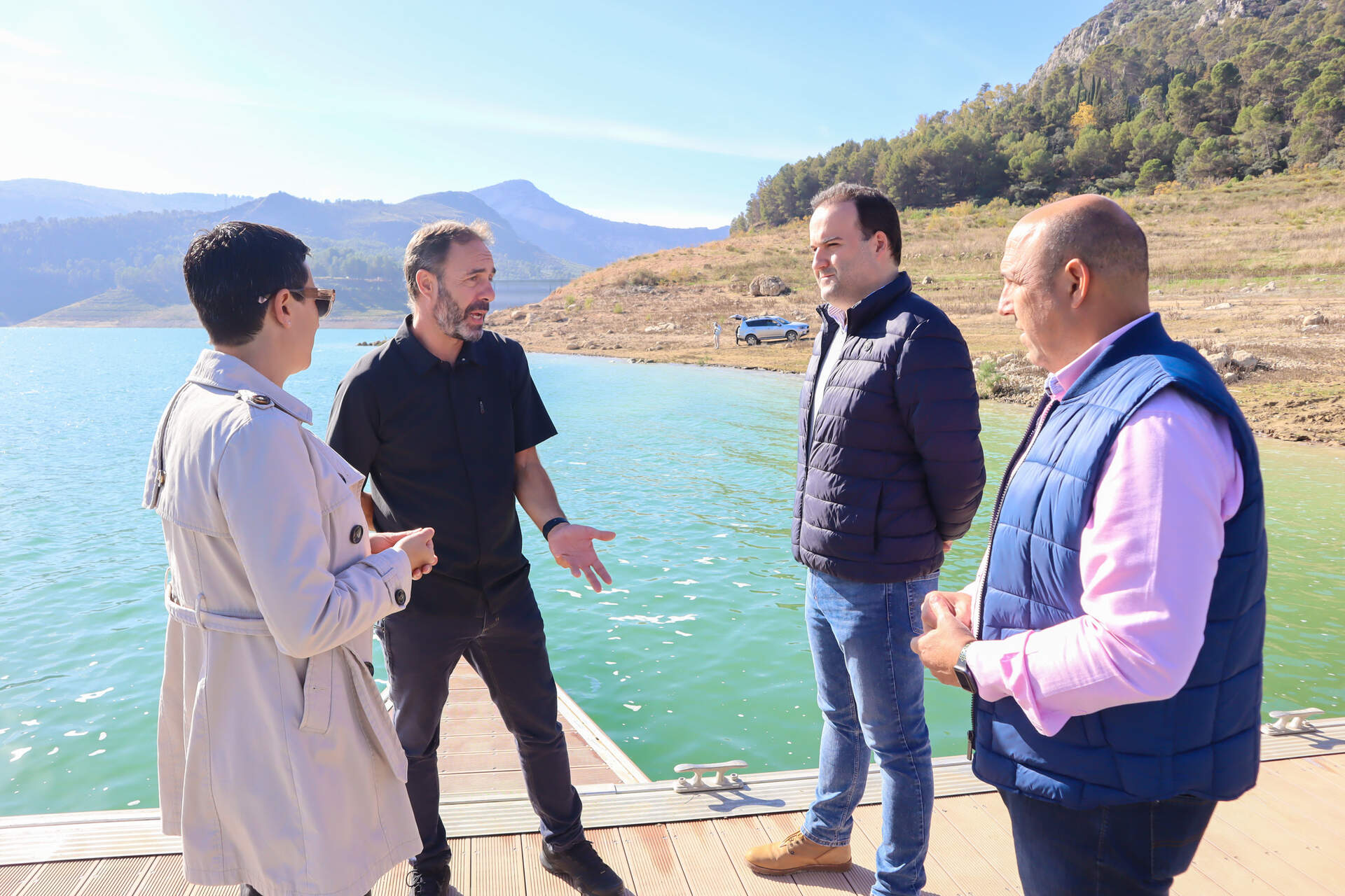 Presentación embarcadero y área recreativa Embalse de Iznájar en Rute