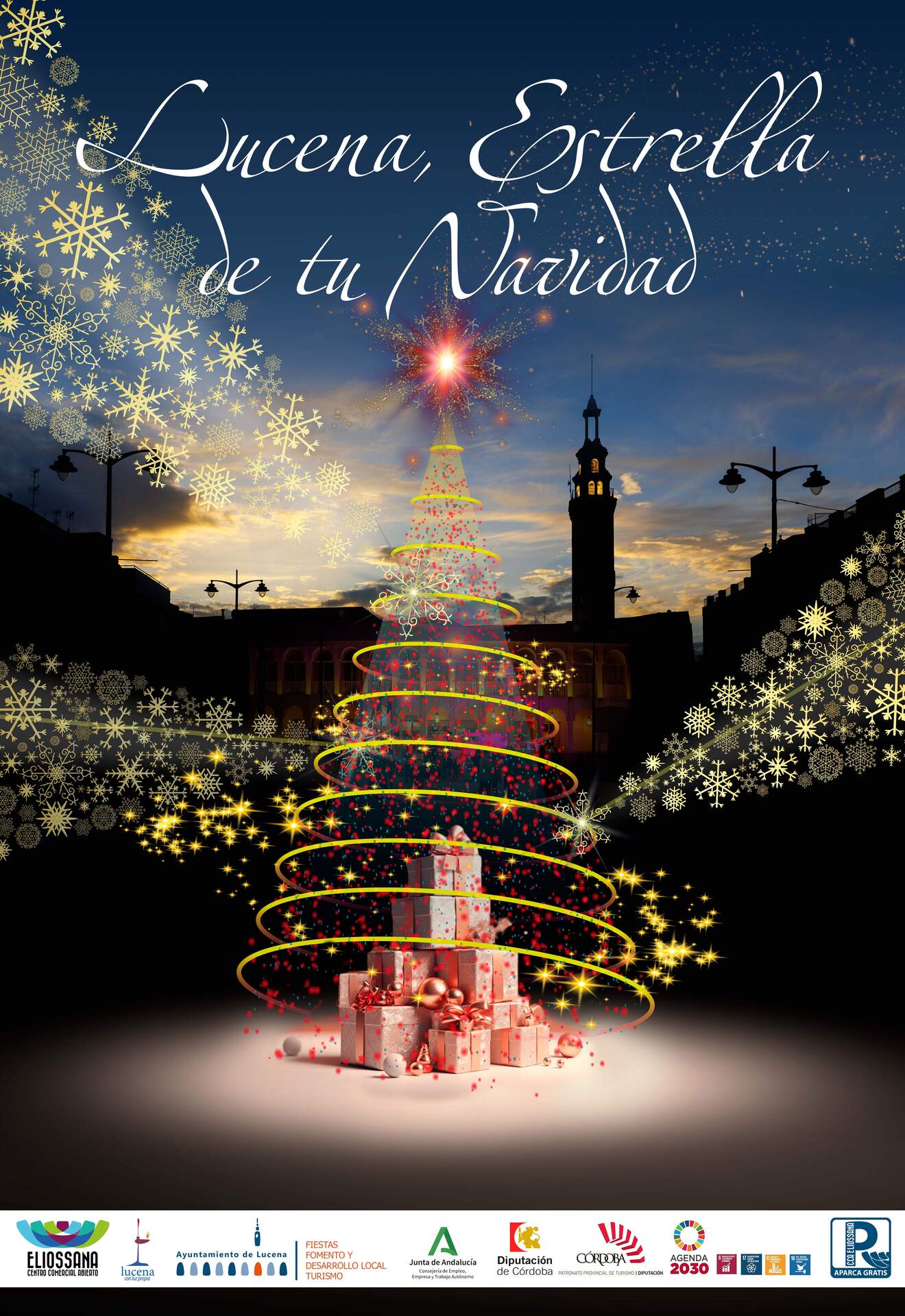 Cartel de Navidad Lucena 2024